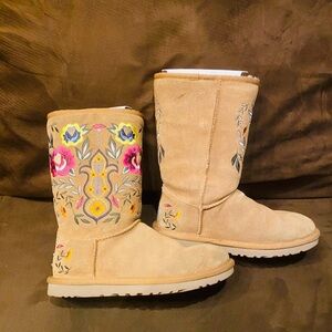 UGG Juliette Embroidered Boots